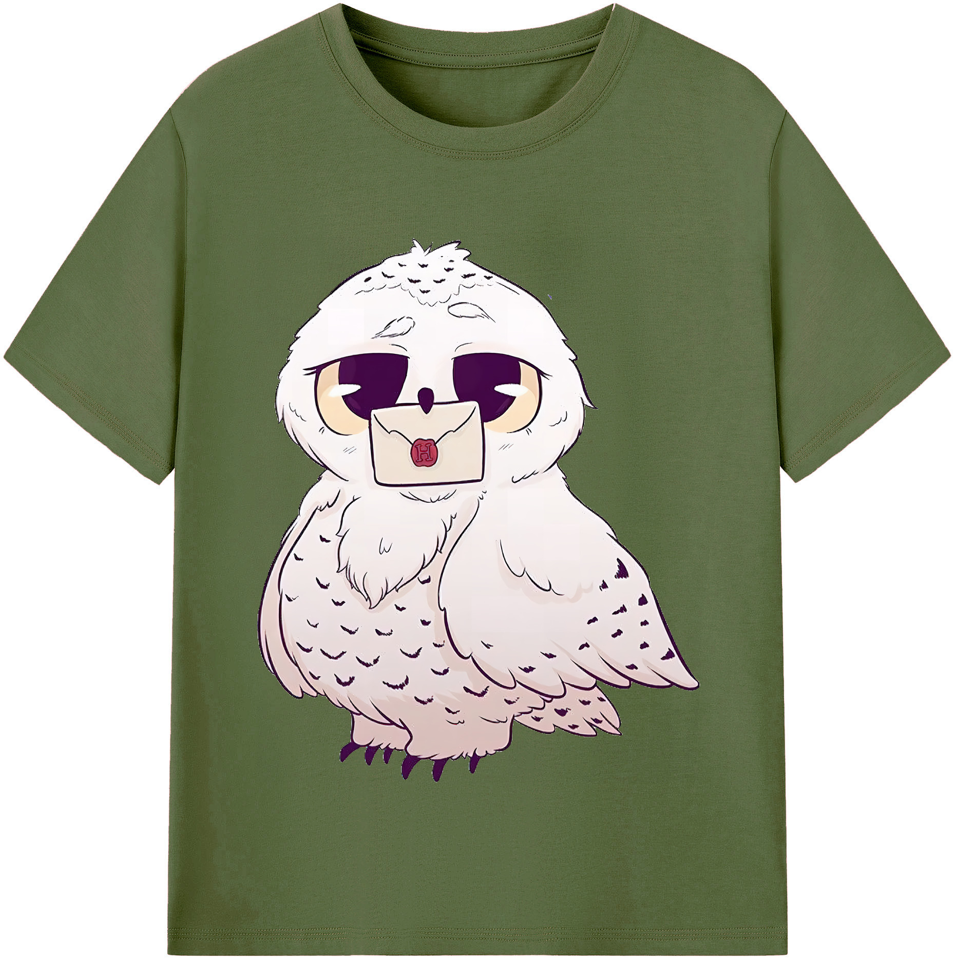 （画像用） Harry Potter ハリー・ポッターシリーズ 綿100％半袖Tシャツ（フロントプリント）
